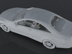 mercedes-benz cl 65 amg 3D Model