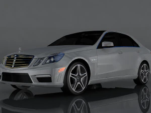 mercedes-benz e 63 amg 3D Модель