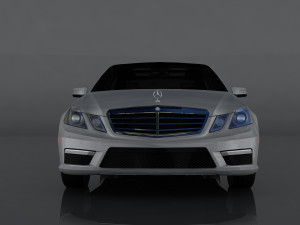 mercedes-benz e 63 amg 3D 模型