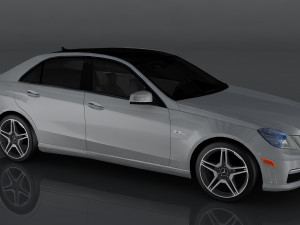 mercedes-benz e 63 amg 3D 模型