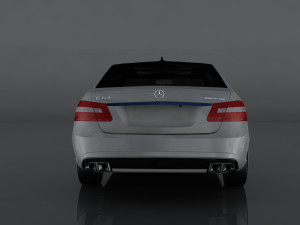 mercedes-benz e 63 amg 3D 模型