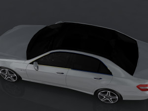 mercedes-benz e 63 amg 3D 模型