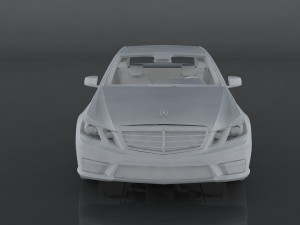 mercedes-benz e 63 amg 3D 模型