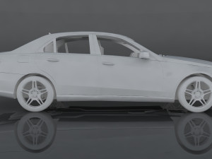 mercedes-benz e 63 amg 3D 模型