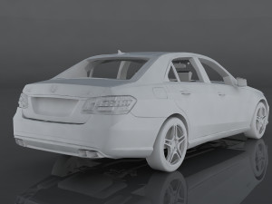 mercedes-benz e 63 amg 3D 模型