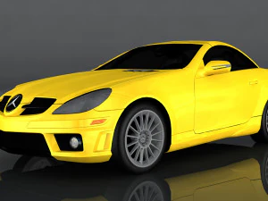 mercedes-benz slk 55 amg 3D Model