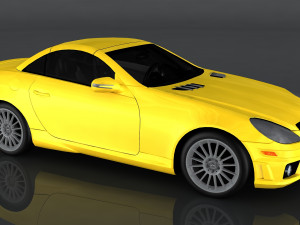 mercedes-benz slk 55 amg 3D Model