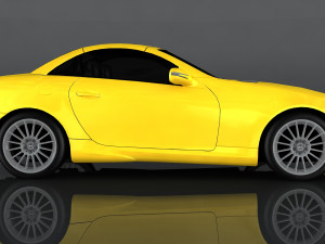 mercedes-benz slk 55 amg 3D Model