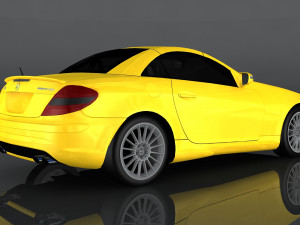 mercedes-benz slk 55 amg 3D Model