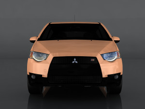 mitsubishi colt Modelo 3D