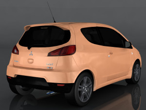 mitsubishi colt Modelo 3D