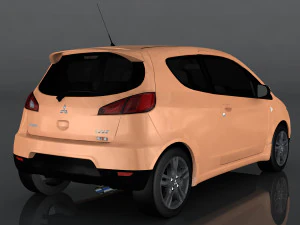 mitsubishi colt 3D Model