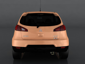 mitsubishi colt Modelo 3D
