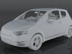 mitsubishi colt 3D Model
