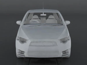 mitsubishi colt 3D Model