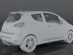mitsubishi colt Modelo 3D