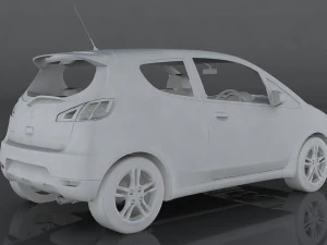 mitsubishi colt 3D Model