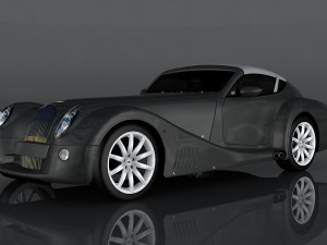 morgan aero 3D मॉडल