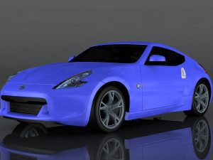 nissan 370z z34 3D मॉडल
