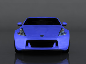 nissan 370z z34 Modelo 3D