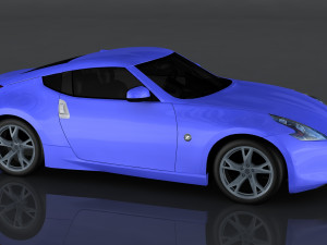 nissan 370z z34 Modelo 3D
