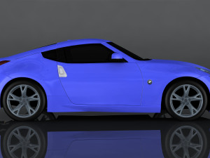 nissan 370z z34 Modelo 3D