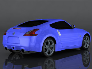 nissan 370z z34 Modelo 3D