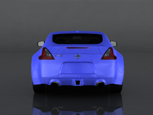 nissan 370z z34 Modelo 3D