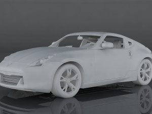 nissan 370z z34 Modelo 3D