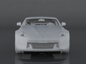 nissan 370z z34 Modelo 3D