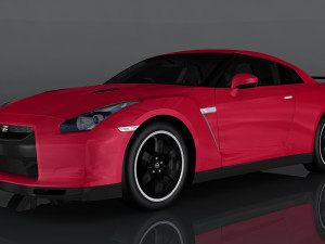 nissan gt-r 3D Model