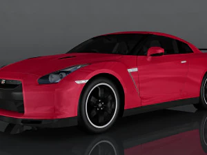 nissan gt-r 3D Модель