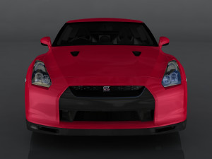 nissan gt-r 3Dモデル