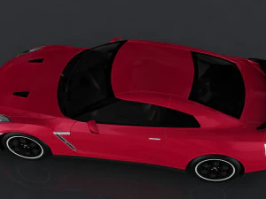 nissan gt-r 3D Model
