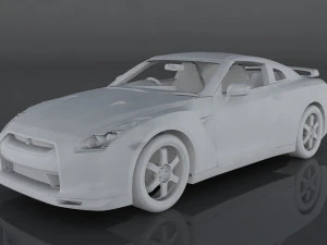 nissan gt-r 3D Model