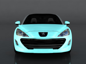 peugeot rcz 3Dモデル