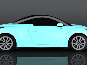 peugeot rcz 3Dモデル