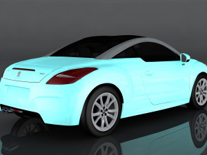 peugeot rcz 3Dモデル