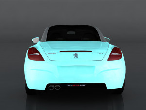 peugeot rcz 3Dモデル
