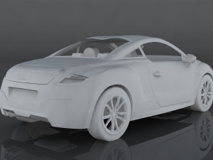 peugeot rcz 3Dモデル