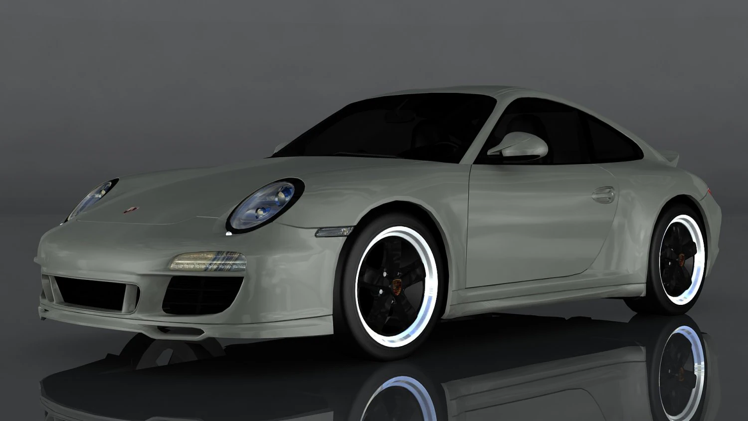 porsche 911 3D Model .c4d .max .obj .3ds .fbx .stl .blend 