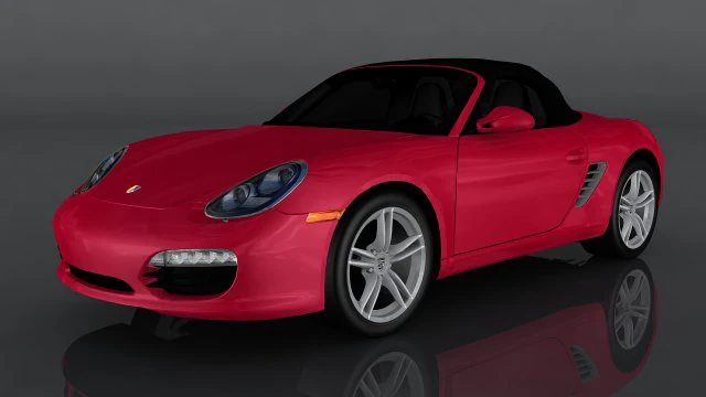 porsche boxster 3D Модель .c4d .max .obj .3ds .fbx .stl .blend
