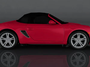 porsche boxster 3D Модель
