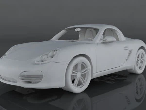 porsche boxster 3D Модель