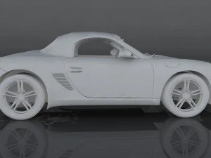 porsche boxster 3D Модель