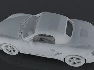porsche boxster 3D Модель
