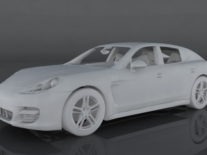 porsche panamera 3D Model