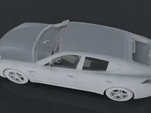 porsche panamera 3D Model