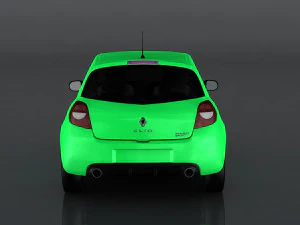 renault clio 3D Model