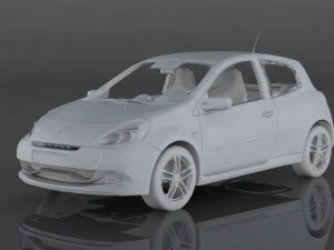 renault clio 3D Model